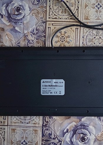 A4 Tech KL-40 PS/2 Klavye - Görsel 3