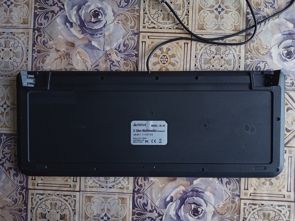 A4 Tech KL-40 PS/2 Klavye - Görsel 3