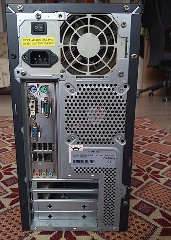 i5 İşlemci + 4GB DDR3 RAM PC Casper Kasa - Görsel 5
