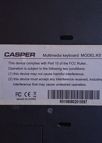 Casper K5108 Klavye - Görsel 6