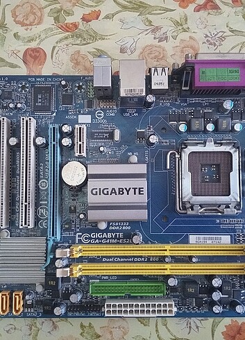 Gigabyte G41M-ES2L DDR2 775p Anakart