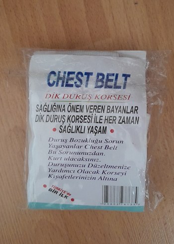 Diğer Diger Baskılı Sırt Desteği Korsesi