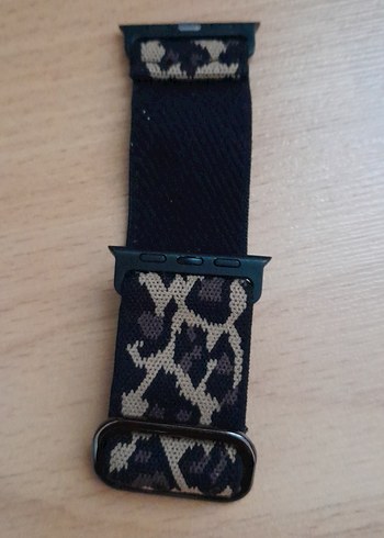 Beden siyah Renk Kadın leopar Desenli Saat Kayışı