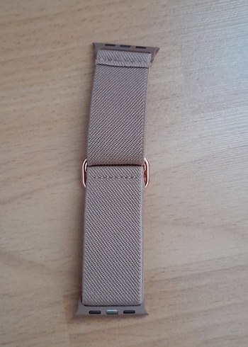 Minimalist Bej Erkek Saat Kayışı - Görsel 2