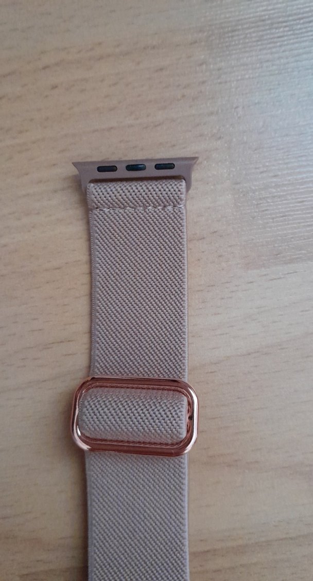 Minimalist Bej Erkek Saat Kayışı - Görsel 3