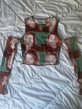 y2k fairycore figür crop top
