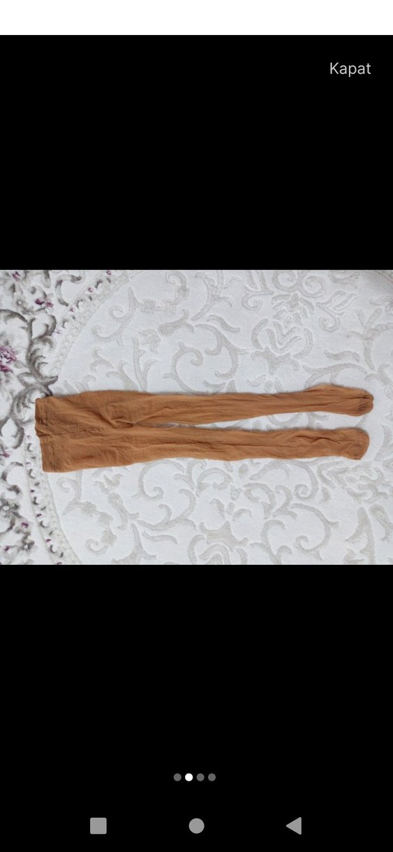 Bej Kadın Çorap - Görsel 2