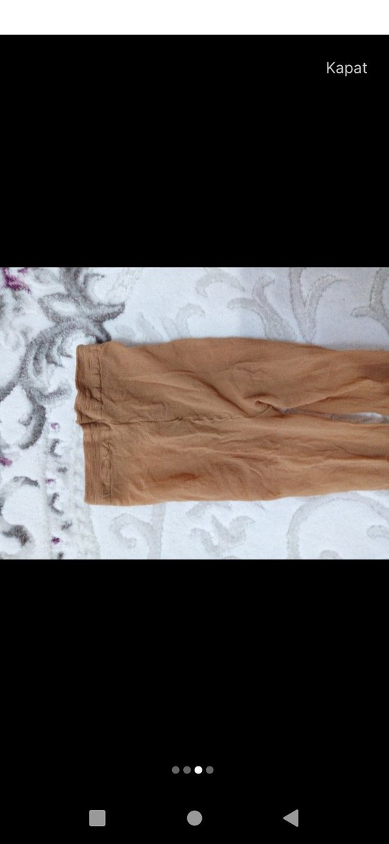 Bej Kadın Çorap - Görsel 3