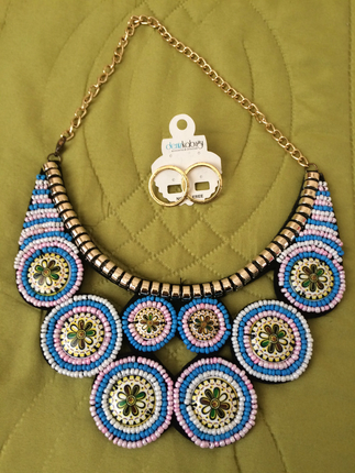 Kolye küpe set
