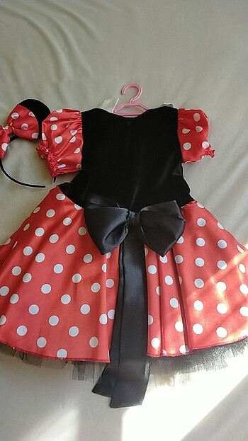 24-36 Ay Beden çeşitli Renk Mickey mouse elbise 