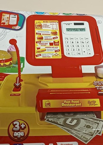 Renkli Baskılı yazar kasaoyuncak - Görsel 10