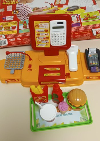 Renkli Baskılı yazar kasaoyuncak - Görsel 8