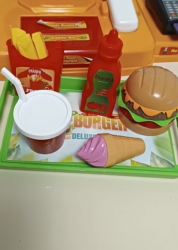 Renkli Baskılı yazar kasaoyuncak - Görsel 3