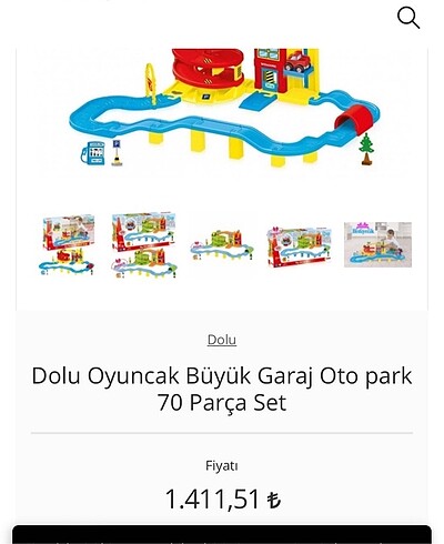 Beden Big Garage set 70