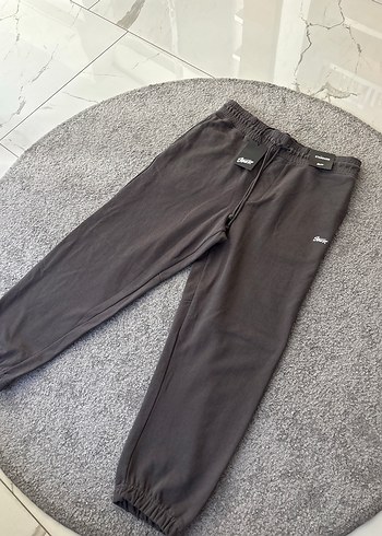 Gri Erkek pullbear eşofmanaltı - Görsel 6