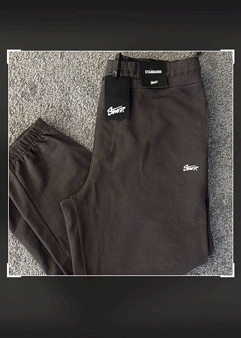 Gri Erkek pullbear eşofmanaltı - Görsel 4