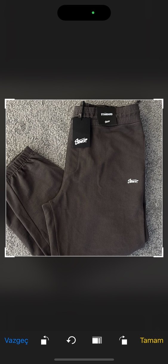 Gri Erkek pullbear eşofmanaltı - Görsel 4