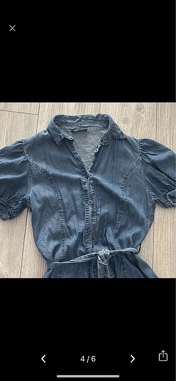 Denim&Co Sorunsuz kullanılmamış elbise