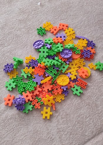 Renkli 128 Parça Çocuk Puzzle - Görsel 2