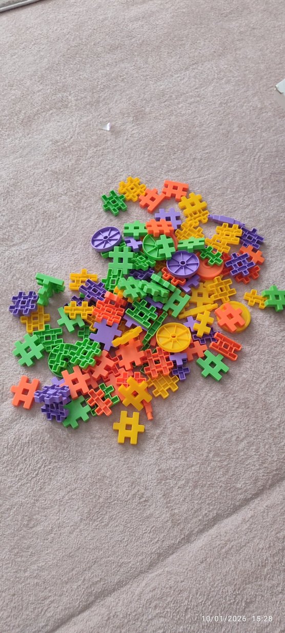 Renkli 128 Parça Çocuk Puzzle - Görsel 2