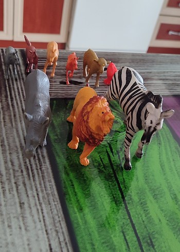 Çeşitli Renklerde Hayvan Aksiyon Figürleri toplam fiyat - Görsel 2