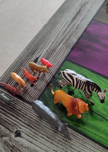 Çeşitli Renklerde Hayvan Aksiyon Figürleri toplam fiyat - Görsel 5