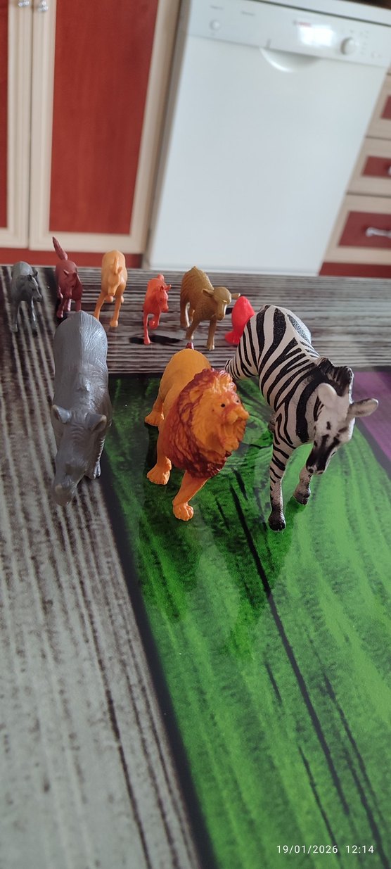 Çeşitli Renklerde Hayvan Aksiyon Figürleri toplam fiyat - Görsel 2