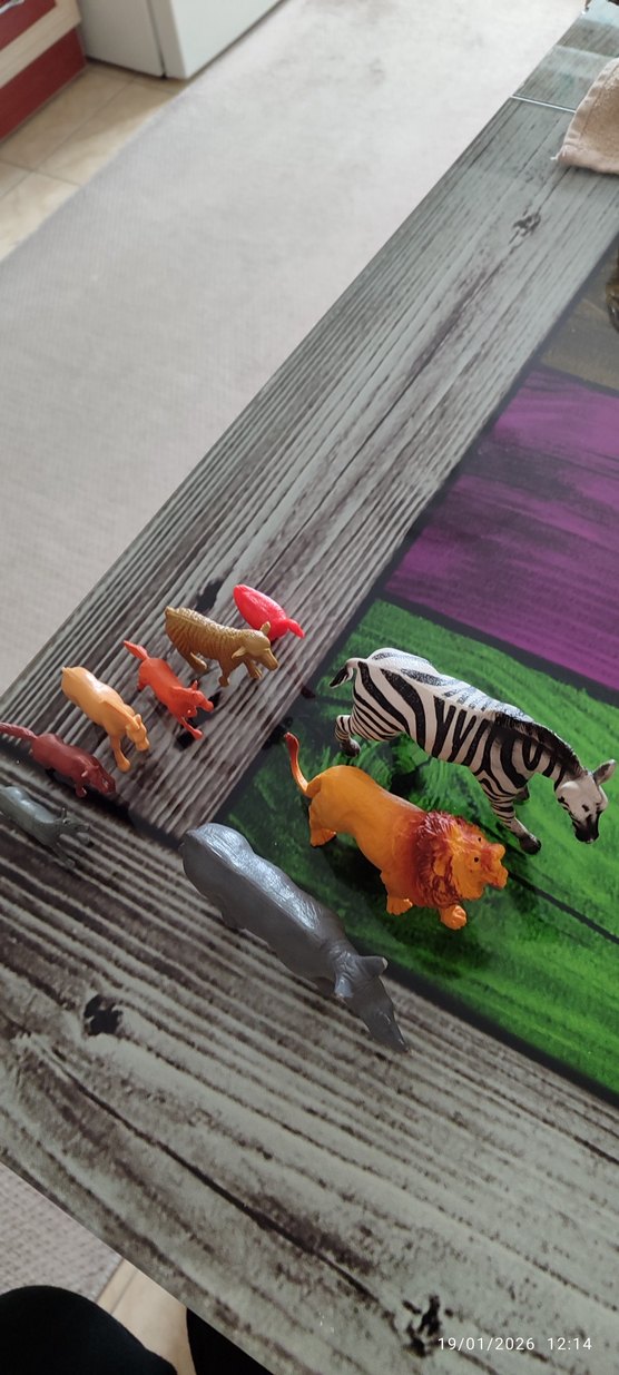 Çeşitli Renklerde Hayvan Aksiyon Figürleri toplam fiyat - Görsel 5