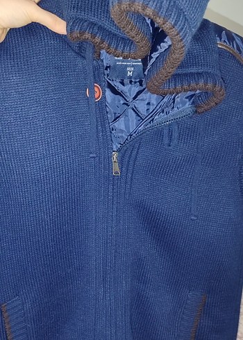 Lcwakıkı Erkek Lacivert Fermuarlı Kolsuz Triko Yelek - Görsel 2