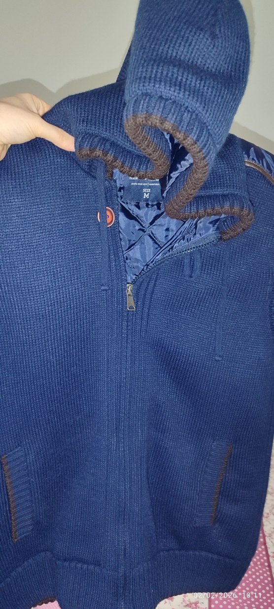 Lcwakıkı Erkek Lacivert Fermuarlı Kolsuz Triko Yelek - Görsel 2