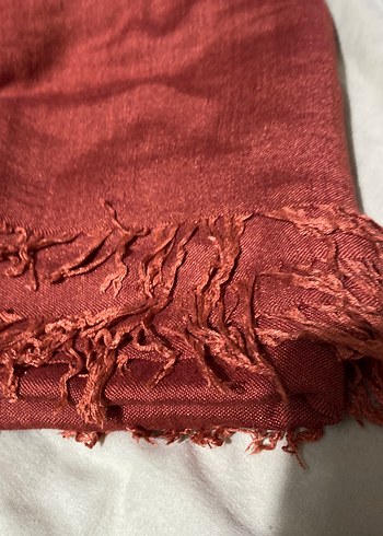 Dantel Detaylı Keten Bohem Kadın Şal - Görsel 4