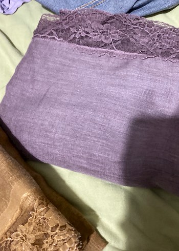 Dantel Detaylı Keten Bohem Kadın Şal - Görsel 2