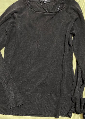 Kadın  Uzun Kollu Basic Kazak - Görsel 4