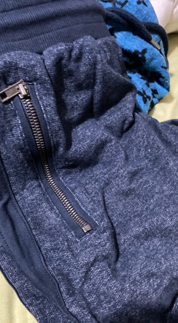 Erkek Çocuk Gri Fermuarlı Eşofman Altı - Görsel 4