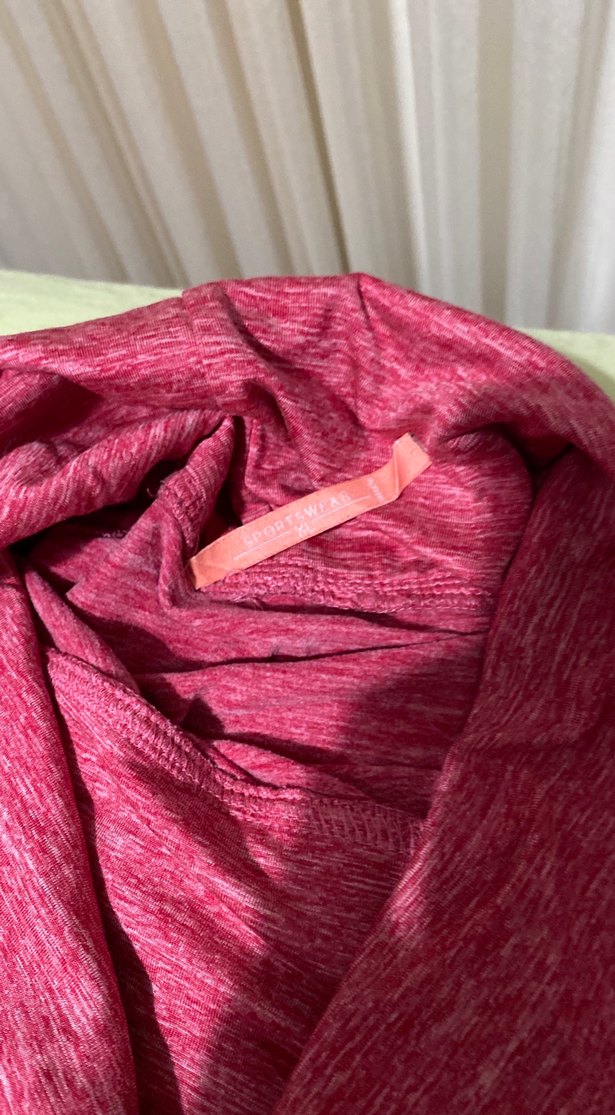 Pembe Uzun Kollu Kadın Sweatshirt - Görsel 4