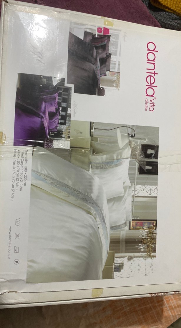 Saten nevresim takımı - Görsel 4