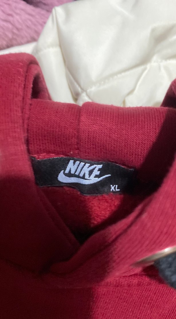 Düğmeli Kırmızı Kadın Sweatshirt - Görsel 2