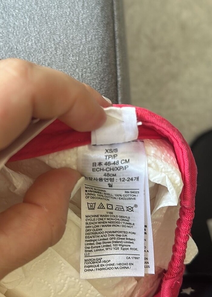 Gap bebek şapka - Görsel 3