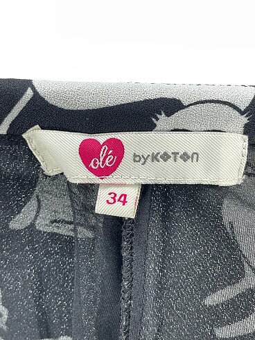 34 Beden çeşitli Renk Koton Mini Etek %70 İndirimli.