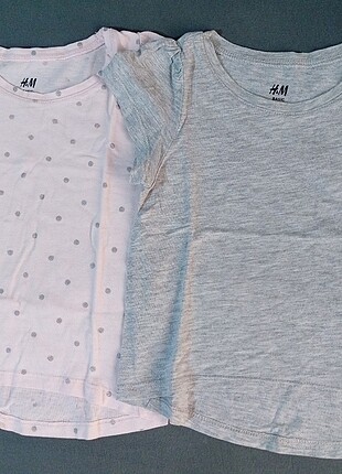 2'li h&m t-shirt