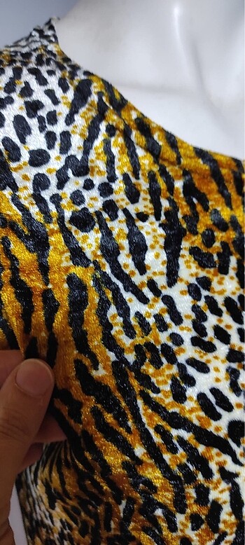 Diğer Leopar desenli bluz