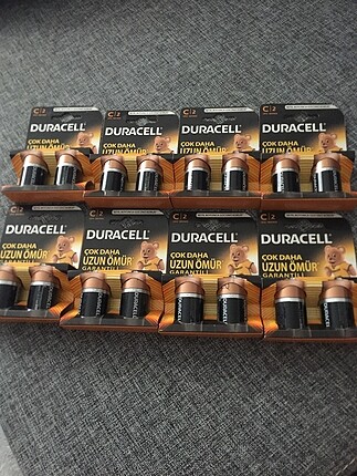 Duracell orta boy pil