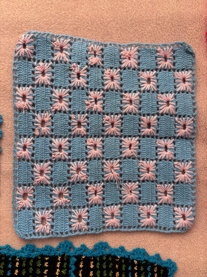 Çeşitli Mavi Örgü Lifler - Görsel 3