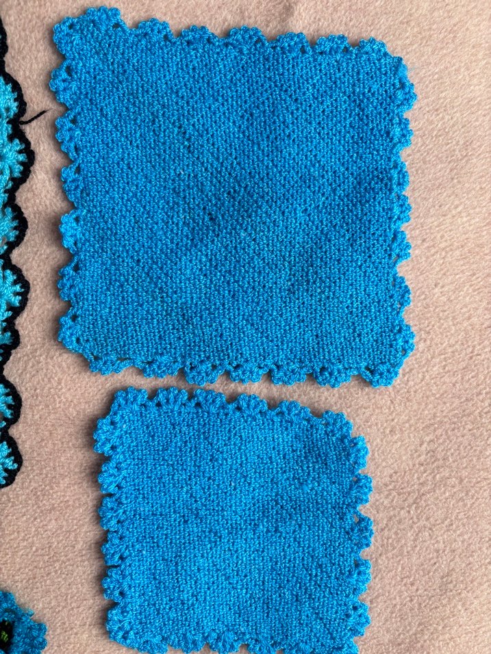 Çeşitli Mavi Örgü Lifler - Görsel 4