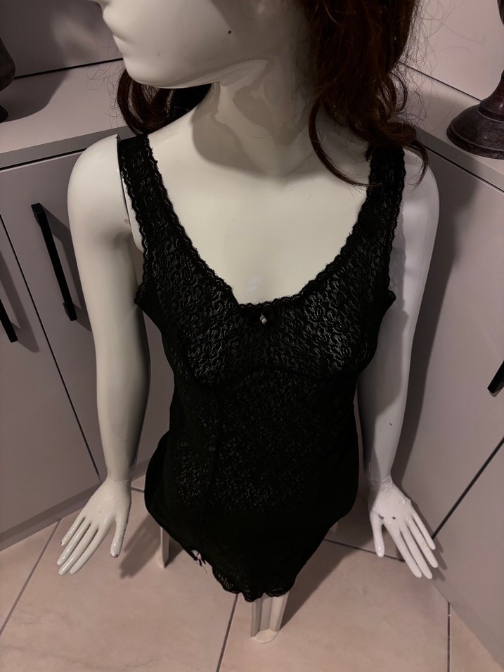 Siyah #Dantel #gecelik - Görsel 2