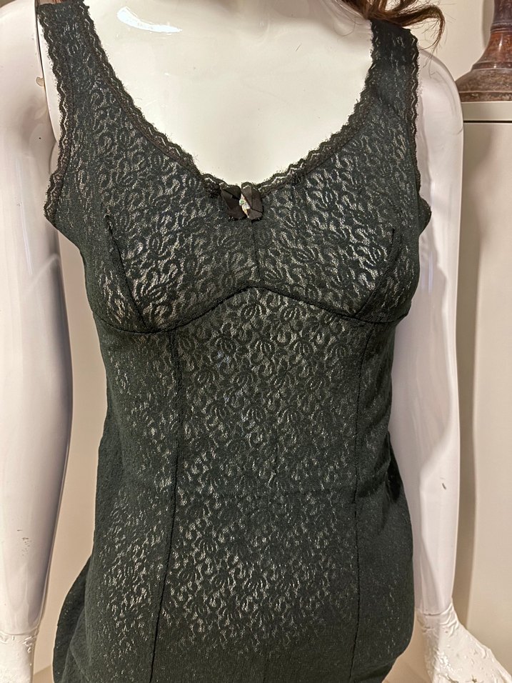 Siyah #Dantel #gecelik - Görsel 3