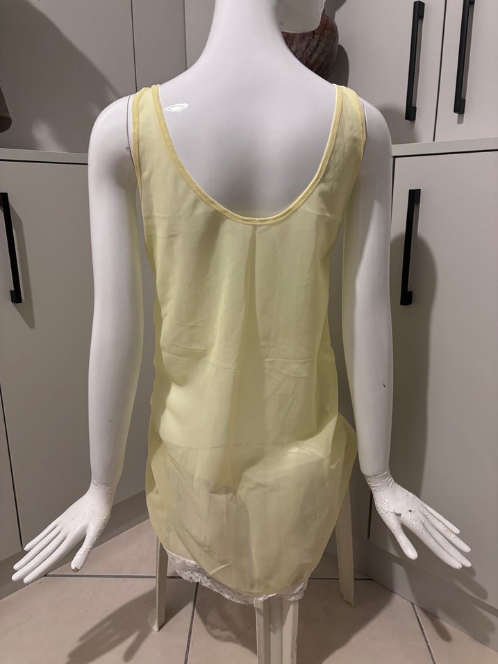 Sarı Bohem Midi Kadın Gecelik - Görsel 4