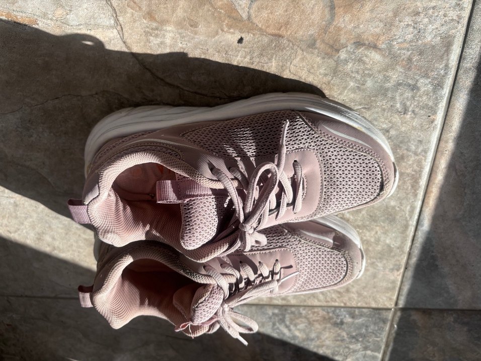 #HOTİÇ Pembe Bağcıklı Kadın Spor Ayakkabı - Görsel 3