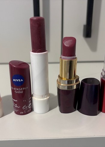 Golden Rose Nivea Blackberry Shine Koyu Gul Kurusu Rujlar