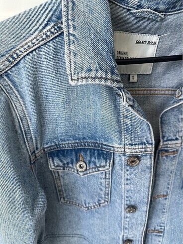 s Beden mavi Renk Erkek Jeans Ceket